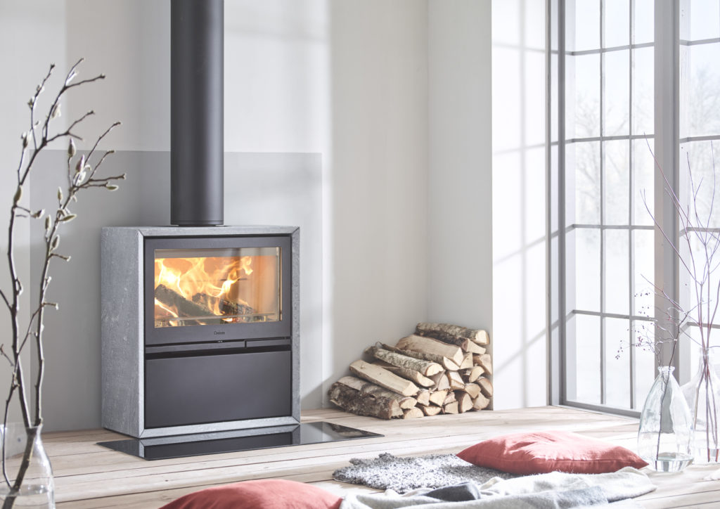 Poêle à bois en pierre ollaire CONTURA 320T La maison du chauffage